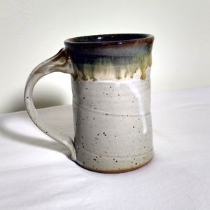 Handmade pottery mug